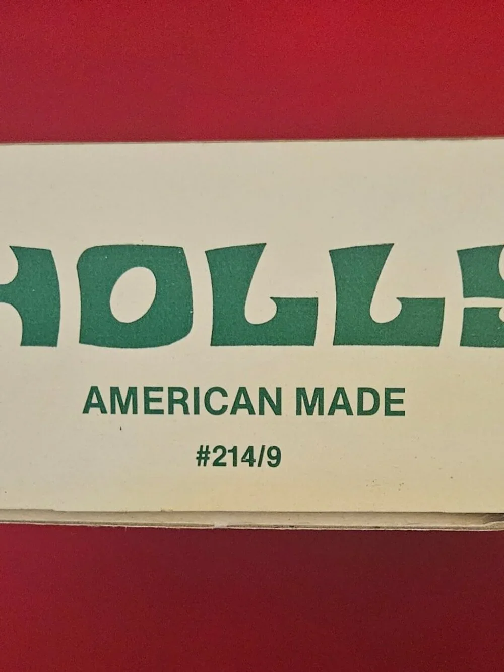 Vintage Holly Brand Glass Christmas Ornaments (Box of 9) 2 1/4